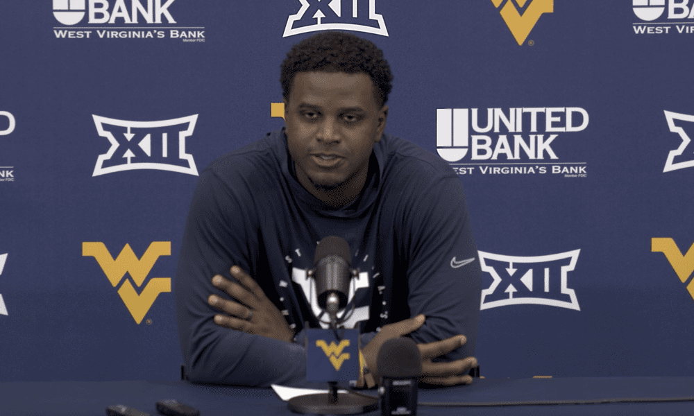 WVU Football WR Coach Bilal Marshall